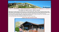 Desktop Screenshot of lovinlifeinlava.com